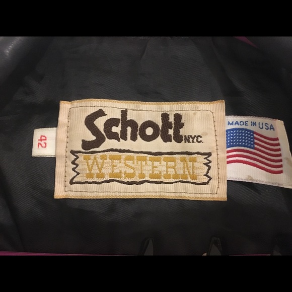 Schott leather jacket - Picture 3 of 3